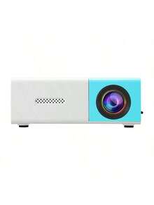 1pc High Definition Mini LED Projector - 3D Visual Effect, Portable Home Theater Video Projector, Supports 1080P Resolution, USB Power Supply, Suitable For Outdoor Use, Camping, Mobile Screen, Compatible With Laptops, Smartphones, Home Cinema, Office, Ideal For Holidays And Gifts - Multicolor - View 8