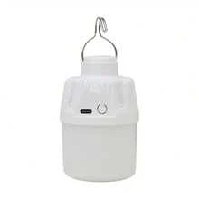 LiHangStar 1/2/4/8 Stücke USB aufladbare Campinglampen, tragbare Handlampe, hängende LED Zeltbeleuchtung, hochhelle Laterne, 3 Beleuchtungsmodi, mit Haken, für Notfälle, Camping, Angeln, Garten, Stand - Weiß - Übersicht 12