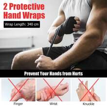 COSTWAY 4-In-1 Boxing Bag Set, Hanging Punching Bag Set With 12OZ Boxing Glove, Hand Wrap, Hanging Chains, Double Stitching Kick Boxing Heavy Bag For MMA Kickboxing Boxing Karate Training - Black - View 4