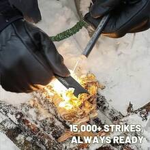 Fire Starter Ferro Rod, 4 Inch Flint And Steel Survival Kit, Flint Fire Starter For Camping And Hiking, 6-In-1 Emergency Survival Fire Steel, Magnesium Fire Starter |   Hkoper4 Inch Flint And Steel Survival Kit, Flint Fire Starter For Camping And Hiking, 6-In-1 Emergency Survival Fire Steel, Magnesium Fire Starter - 1__ - Xem 5