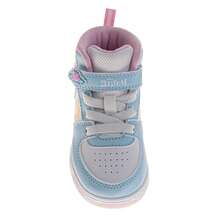 Disney Lilo & Stitch Light Blue & Pink High-Top Sneakers (Toddlers/Little Kids) - Màu xanh lam - Xem 4