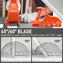 45°/60° Drywall Cutting Tool, Gypsum Board Fast Cutting Machine, Woodworking Edge Trimming Hand Tool - 60° - View 8