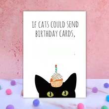 1张幽默可爱的生日贺卡 - 多色 - 查看 5