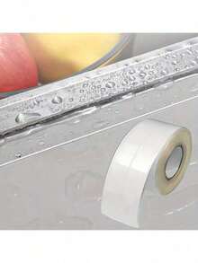 1 Roll Transparent Waterproof Sealing Tape For Kitchen - Made Of Anti-Mold PVC, Suitable For Countertops, Gas Stoves And Sinks, Easy To Install With Tools, Protects Stove Tops - Multicolor - View 10