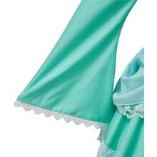 Princess Rosalina Cosplay Costume Adult Blue Dress Sexy Rosalina Outfit Top Skirt For Teen Women - 藍色 - 查看 6