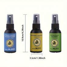 OUMINGYQ 50毫升吉他清洁保养油 - 指板清洁剂、柠檬油、琴弦防锈剂、乐器配件 - 彩色 - 查看 6