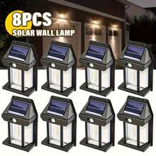 LiHangStar 1/2/4/8pcs Outdoor Solar Wall Lights With Motion Sensor, 3 Lighting Modes Solar Flood Lights, Suitable For Yard, Outdoor, Porch, Driveway, Garage, Street, Emergency Use - Solar-powered Sensor Wall Lamp - View 11