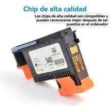 Cartucho de tinta 940 rojo y azul compatible con HP 8500, 8000 y C4900 – reemplazo directo del modelo C4901A, sin modificar la impresora, con colores vibrantes, secado rápido y máxima compatibilidad garantizada al 100%. Tinta 940 Roja y Azul para HP – Compatible con C4901A 8500 8000 – Ahorra Dinero sin Sacrificar Calidad - Rojo - Ver 8