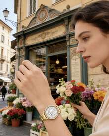 Coach Women's Bracelet Watch Classic Watch For Women With Stainless Steel Band Ladies Dress Watch Womens Round Watch - Gold - View 4