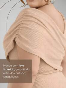 Set Of 3 Plus Size Blouses With Asymmetrical Yoke, Premium Comfort, Sizes GG To G2 - Đen - Trắng - Nâu - Xem 4