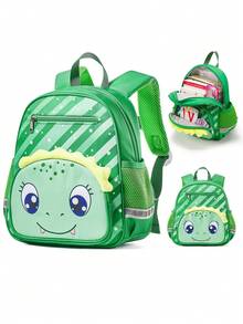 Mochila linda para niños, mochila de jardín de infantes, mochila escolar con estampado de animales, con correas de hombro ajustables, mochila para niños, mochila escolar, mochila de viaje para niños, para ir y venir, escuela, excursiones de fin de semana, campamento, uso diario - A - Ver 12