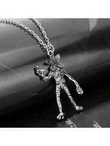 1pc  Demodog Demogorgon Necklace In The Film And Television Industry, New Year's Gift, Valentine's Day Gift, Easter Gift - Multicolor - View 5