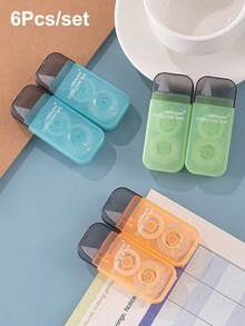 6 Stücke/Set einfache bunte Korrekturstreifen, sofortiger Korrekturstreifen zum Anpassen von Hausaufgaben, Schülerbedarf, Büro- und Schulbedarf, Geschenk zum Schulanfang - Sätze - Übersicht 11