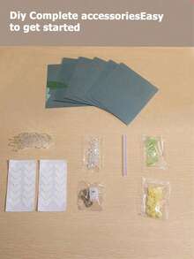1个DIY郁金香立方体镜灯，郁金香夜灯，卧室装饰夜灯，人造花夜灯，手工DIY郁金香花灯镜二合一，郁金香夜灯，适用于房间和卧室装饰 - 小型桌面装饰和氛围灯，20朵花生日礼物，送给女性和女孩的贴心惊喜礼物，送给女朋友、同学、朋友的礼物，母亲节、生日礼物（半成品，未完成） - DIY鬱金香 - 查看 11