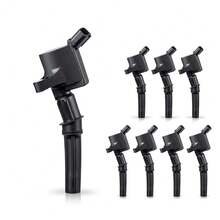 Set Of 8 Curved Boot Ignition Coil Pack Compatible With Ford Lincoln Mercury 4.6L 5.4L V8 Replacement For DG508 C1454 C1417 FD503 1L2U12029AA I2LU-12A388-AA C1417 DG473 DG481 DG491 - A - View 1