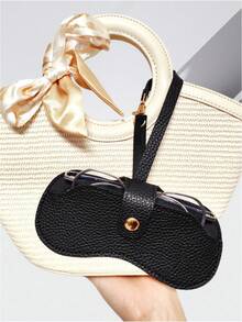 1/2pcs Glasses Organizer Bag,Portable Sunglasses Storage Pouch,Fashionable Versatile Eyeglass Holder, Glasses Case For Women, Travel Sunglasses Protective Cover,Travel-Friendly, Design Travel Essentials Travel Accessories Travel Must Haves - 彩色 - 查看 7