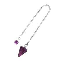 12 Zodiac Board Set, Butterfly Moon Phase Information Board Divination Board, Purple Crystal Pendant - Multicolor - View 12