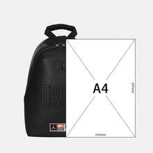 Jordan Unisex Casual Outdoor Lightweight Backpack JD2613006AD-002 - Black - View 7