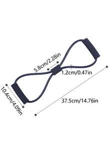 ‌1 Piece Of 8-Shaped Resistance Band Simple Yoga Pilates Rubber Band Elastic Rope Arm And Scapula Tension Rope Suitable For Use At Home - Figure-8 Resistance Band - View 7
