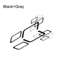 适用于大众 Transporter、途安、Caddy、Transit、菲亚特 Ducato、雷诺 Trafic、雪铁龙 Berlingo 的汽车侧贴纸赛车运动贴花 - 汽車貼紙 - 查看 17