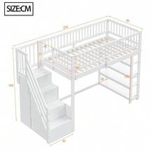 Kids Bed Frames, Headboards & Footboards - White - View 2