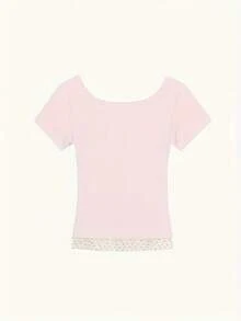Women T-Shirts - Apricot - View 8