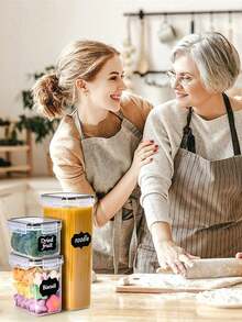 Pasta Containers - Siyah ve Beyaz - Görünüm 5