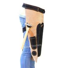 Farrier Apron Suede Leather-,Cowhide Leather Apron Chaps 2 Pocket 2 Loops....... - Multicolor - View 5