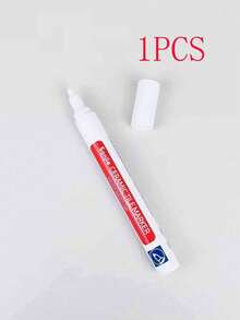 1/2 Tubo Bolígrafo de lechada de azulejos cerámicos, adecuado para colorear y reparar grietas en azulejos de pared y piso de cocina/baño, resistente al agua y al moho, herramienta esencial para la decoración del hogar - Multicolor - Ver 13