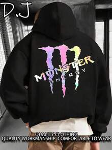 Men Outdoor Hoodies & Sweatshirts - Black - View 7