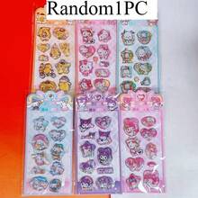 迷你卡通贴纸，可爱动物，3D泡泡贴纸，儿童熊猫，汽车水杯，手机壳套装 - 彩色 - 查看 10