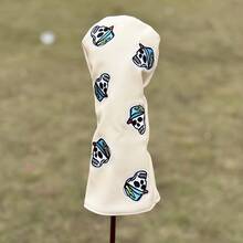 Lightning Skull Pattern Golf Club Head Covers For Hybrid Driver Fairway Wood Covers Putter Covers And Golf Club Iron Head Covers Waterproof PU - متعدد الألوان - مشاهدة 9