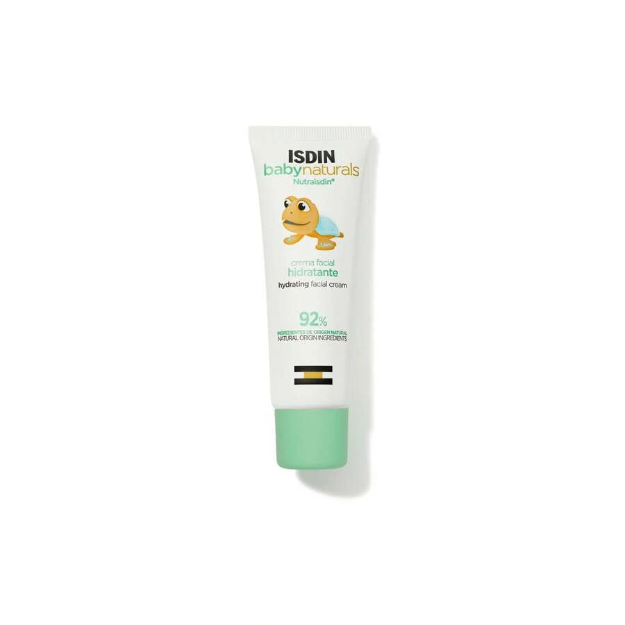 ISDIN BABY NATURALS Crema Facial Hidratante 50ml | Hidratación diaria con 96% ingredientes naturales | Refuerza barrera cutánea | Textura ligera, rápida absorción | Beauty Explotion | Tu tienda de belleza y maquillaje – explota tu mejor versión. - Hidratante - Ver 1