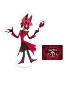 1个15厘米2025新款动漫亚克力立牌 - 查理·晨星和阿拉斯托，圣诞节桌面装饰生日礼物，送给朋友 - 彩色 - 查看 11