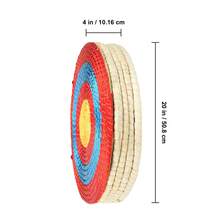 Archery Target, 5 Layers 20" Arrow Target, Traditional Solid Straw Round Archery Target Shooting Bow, Hand-Made Arrows Target, Coloured Rope Target For Backyard Outdoor Hunting Shooting Practice - 20x20x4 Inches - View 10