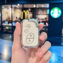 Móc khóa kèm dây đeo cho Lexus GX460, RX350, ES350, IS250, GX460, LX570, IS350, GS430, GS300, GS450h - E-type thông minh 4 nút - Xem 9