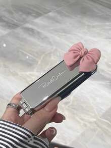 1pc Foldable Compact Air Cushion Comb With Mirror, Suitable For Daily Travel, Valentine's Day Gift, Hair Styling Tool, Hair Accessory - Multicolor - View 11
