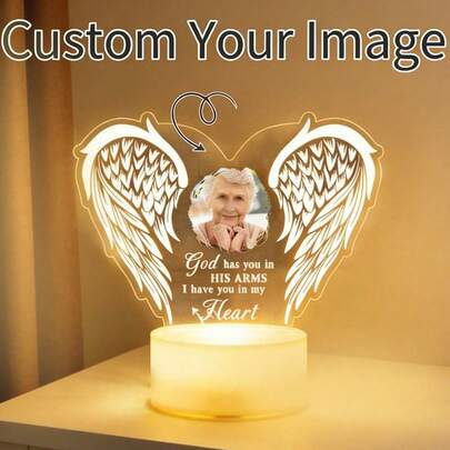Customizable Heart-Shaped LED Photo Frame - Personalize With Your Favorite Photos And Messages, USB Powered, Ideal For Valentine's Day, Weddings, Birthdays, Anniversaries - A Romantic Gift For Couples And Loved Ones