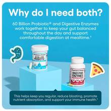 Paquete "Hack Your Tummy" de Physician's Choice: Apoyo para la hinchazón, la digestión y el sistema inmunológico para hombres y mujeres con enzimas digestivas y 60 mil millones de probióticos - 300 ml - Ver 3