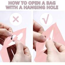 100-Pack Holographic Resealable Bag Zipper Food Storage Aluminium Foil Mylar Smell Bag Plastic Flat Packaging Pouch For Party Favor Food Candy Jewelry Lip Gloss Available In Multiple Sizes And Colors - 紅色 - 查看 5