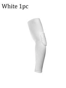 1pc S/M/L/XL Spring Unisex Outdoor Sports Elbow Guard Elastic Basketball Volleyball Football Cycling Arm Sleeve Anti-Collision Honeycomb Support Protective Gear - Multicolor - View 5