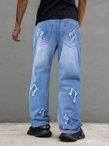 Men Jeans - Blue - View 3
