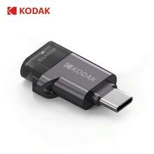 Kodak 柯达Type-C读卡器TF/Micro SD卡高速传输适配器，支持高达2TB容量 - 黑色 - 查看 3