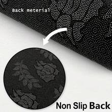 1pc WET GRASS Quote Doormat, Grass Graphic Theme, Non-Slip Absorbent Rug Indoor Outdoor Decor - 綠色 - 查看 4