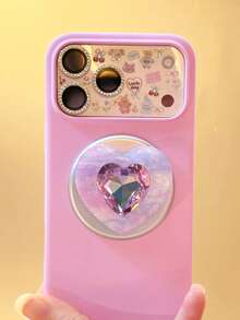 1片INS创意DIY镜头保护膜钢化玻璃贴膜，兼容 11 Pro Max/12 Pro Max/13 Pro Max/14 Pro Max/15 Pro Max/16 Pro Max/17 Pro Max手机镜头膜 - 彩色 - 查看 3