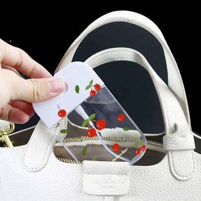 1pc New Minimalist Red Cherry Perfume Refillable Bottle, Suitable For Ramadan, Valentine's Day, Fashionable Nano Mist Refill Bottle, Moisturizing, Portable, Unique & Versatile