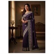 Star Georgette Traditional Saree, Cultural Wear For Women - Nhiều màu - Xem 2