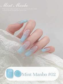 MISS SHAKA 10毫升 冬春美甲 情人节冰透明蓝绿色凝胶指甲油胶 2026 白色薄荷曼波风格 百搭流行美白指甲油 美甲沙龙家用DIY美甲用品 - 彩色 - 查看 19