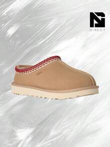 UGG Tasman II Slipper Sand Dark Cherry (Women's)- Women's Cozy Indoor-Outdoor & Snow Day Wear Shoes With Cloud-Level Comfort, Low-Profile Casual Design For Autumn Winter -Mother's Day Gifts-Father's Day Gift– Snow Boots-1174470 SDDR - SAND/DARK CHERRY - 查看 2