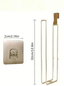 1 cái giá đựng giấy vệ sinh không cần khoan, giá để giấy/khăn tắm bằng sắt, hộp đựng giấy vệ sinh tự dính, giá đựng giấy vệ sinh, giá để khăn giấy, giá đựng khăn giấy thấm hút. - Nhiều màu - Xem 12